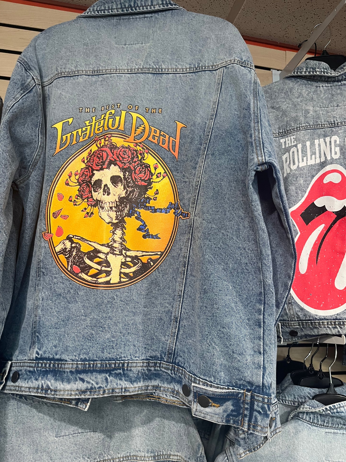 The Grateful Dead Jean Jacket - Style 1 – Aspire & Glo